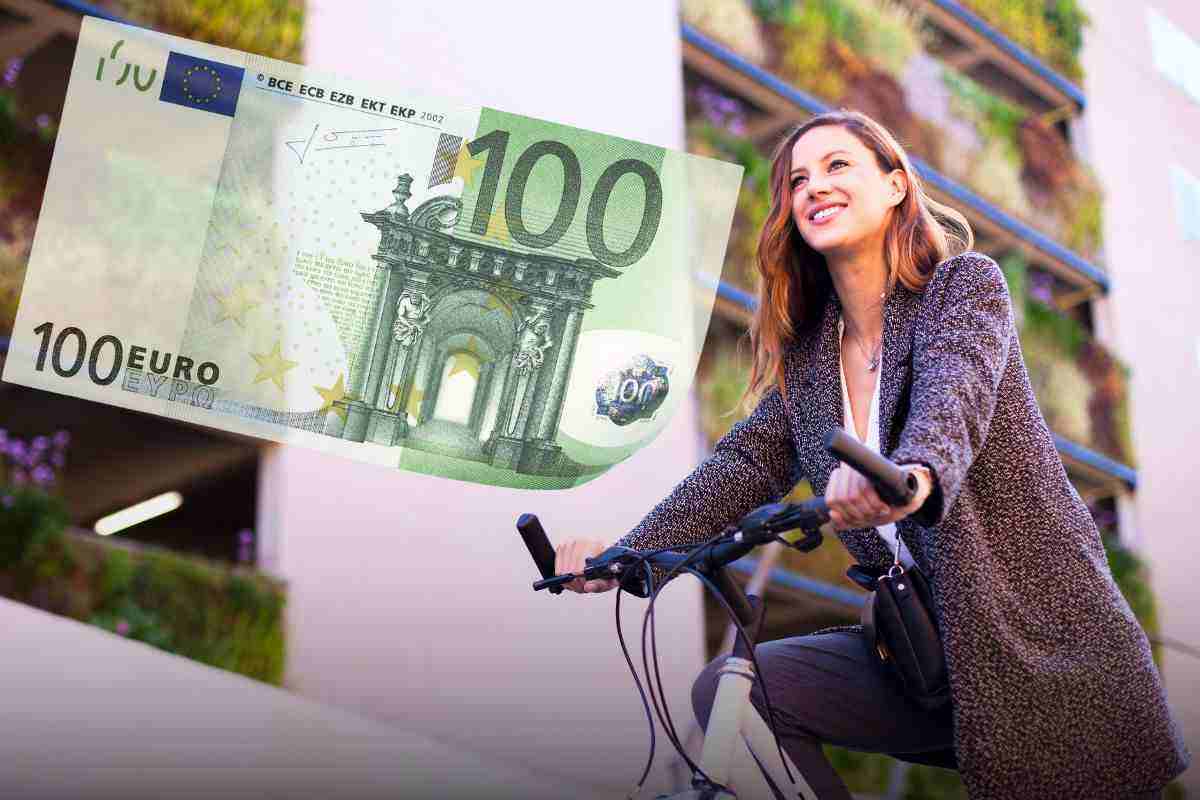 Come ricevere un bonus di 100 euro per andare in bicicletta