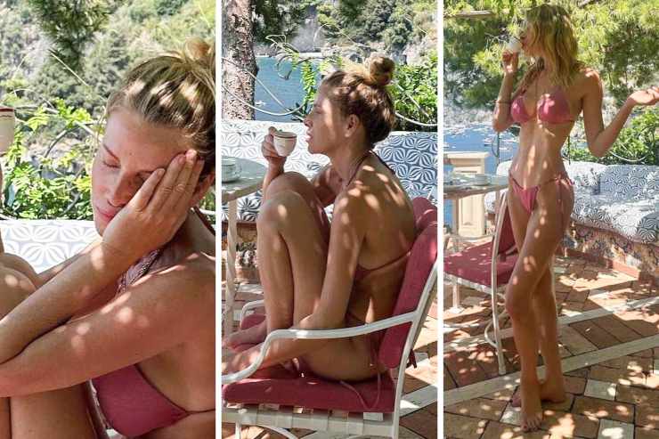 Alessia Marcuzzi fa vedere le sue vacanze