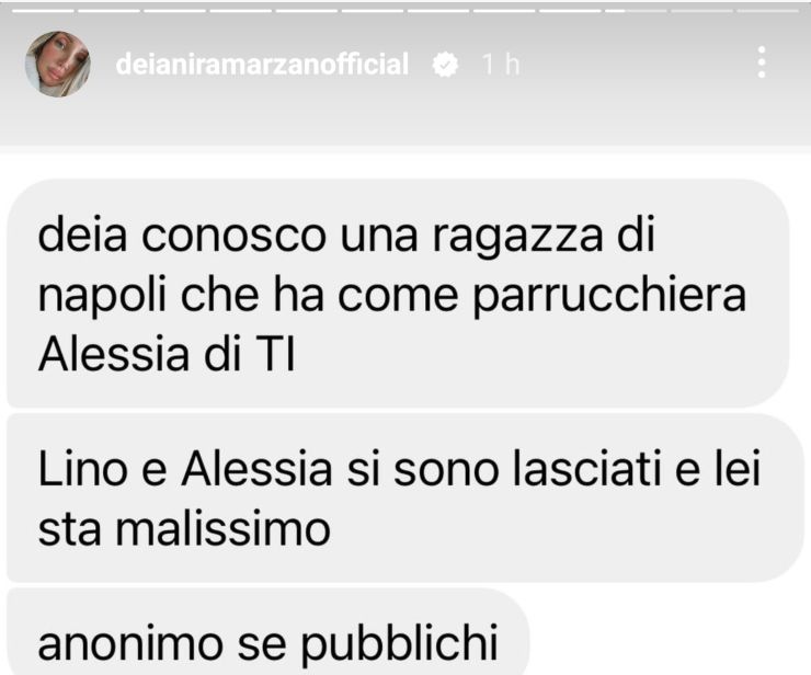 l'addio della coppia di Temptation Island