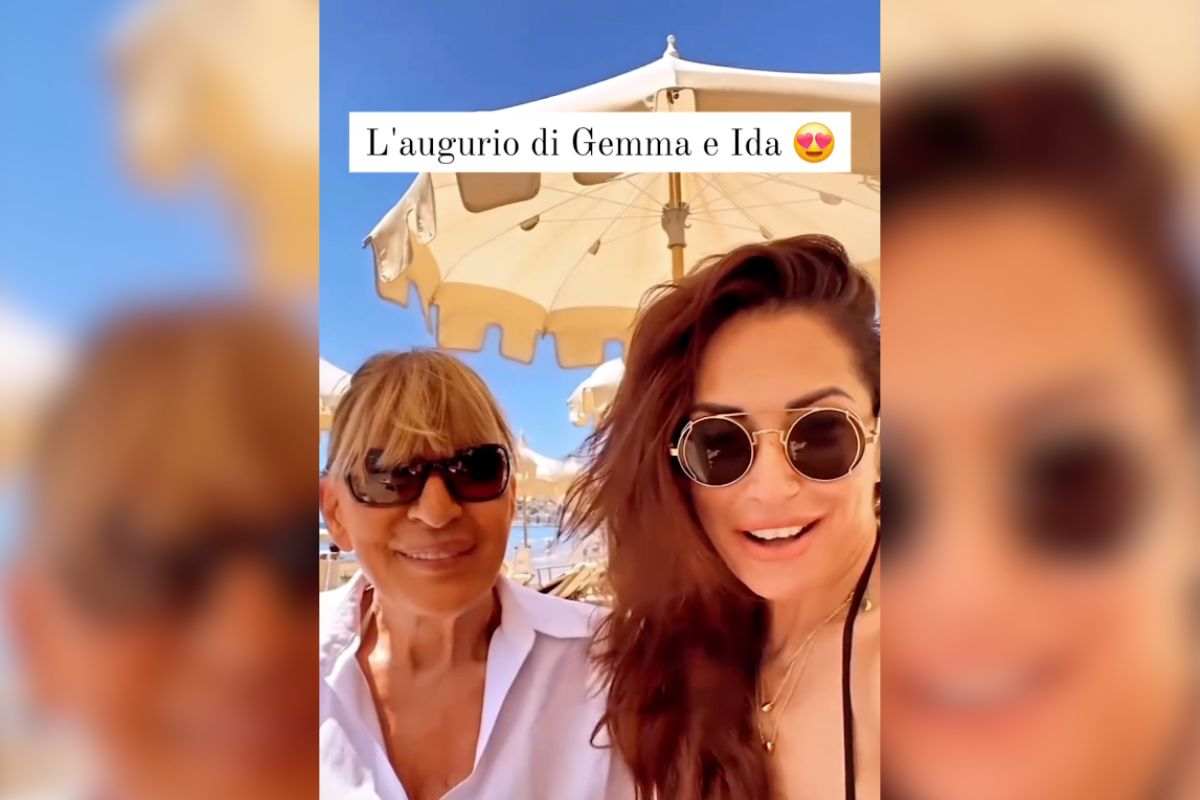 Ida e Gemma si godono le vacanze insieme