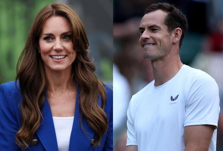 Kate dedica un pensiero ad Andy Murray