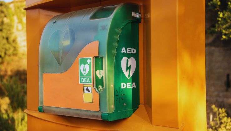 Defibrillatore salvataggio