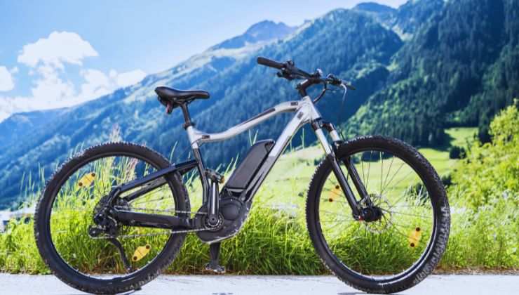 Ebike in forma con la bici