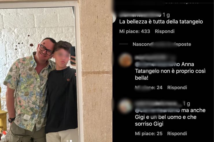 andrea d'alessio è uguale al papà