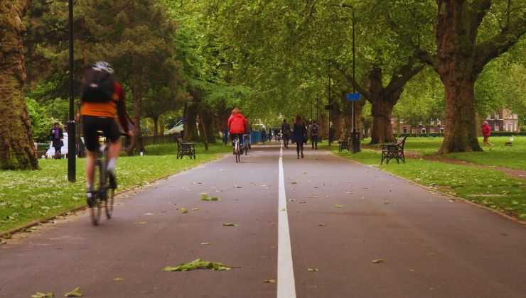 Pista ciclabile incredibile