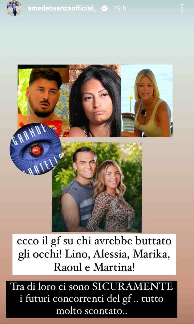 Rivelati i possibili concorrenti di Temptation Island