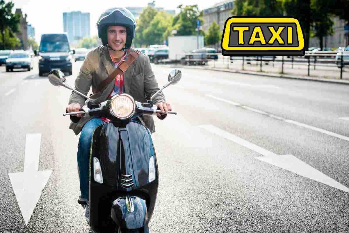 Taxi motorino novità