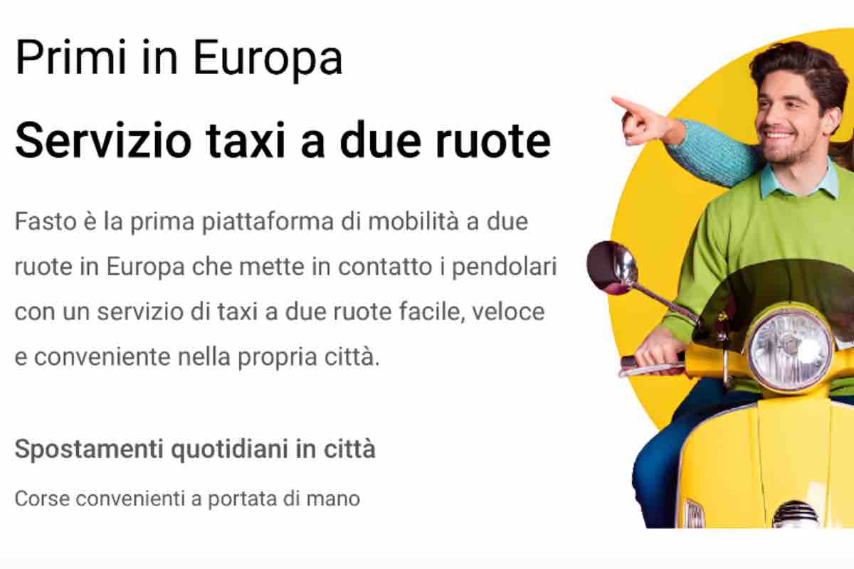 Europa Taxi due ruote