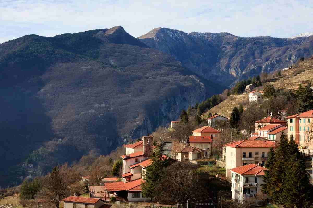 Borgo antico in Liguria