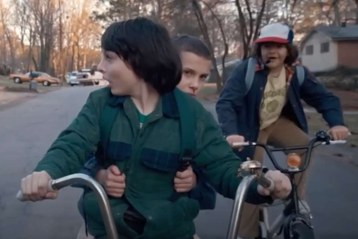 bici successo strangers things