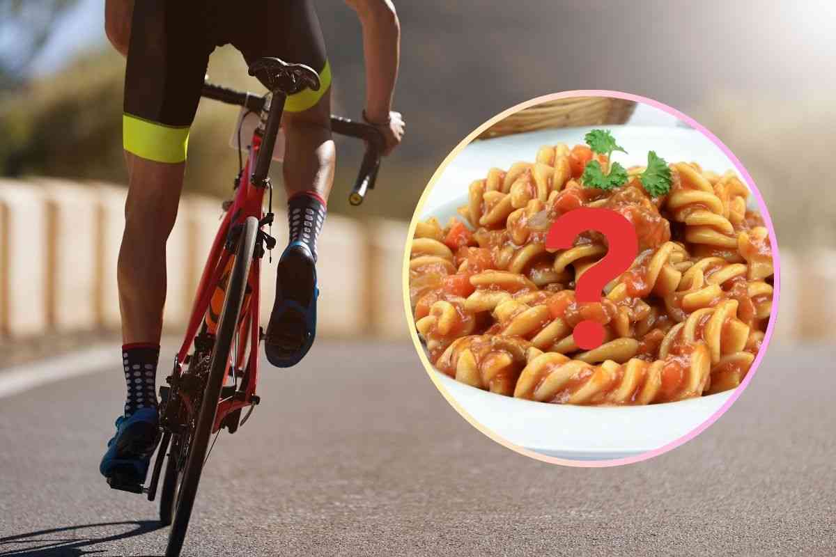 quanti gramma di pasta per un ciclista